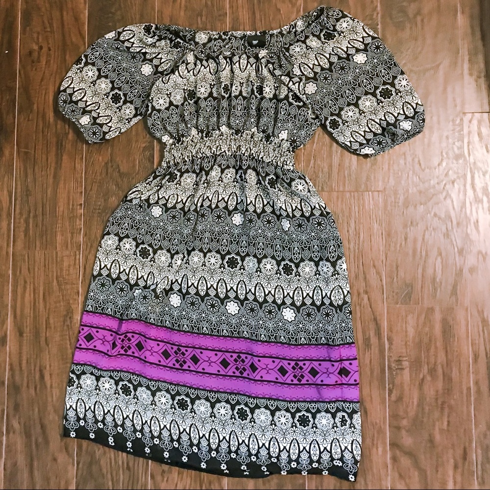 Flowy midi dress